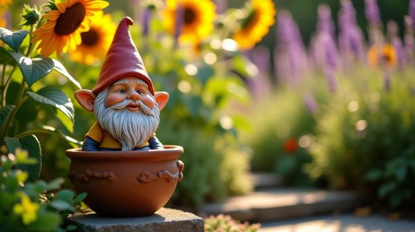 10 raisons d'ajouter un nain de jardin à votre déco extérieure