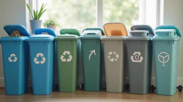 Choisir des poubelles de tri pour optimiser votre recyclage