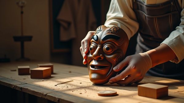 Les secrets fascinants des masques japonais