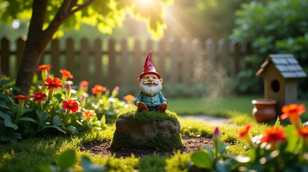 Pourquoi un nain de jardin embellit votre extérieur