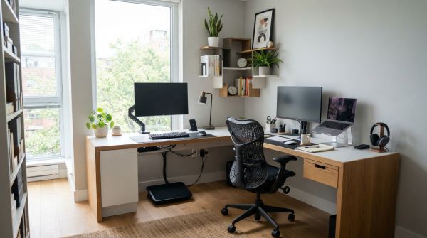 Top 5 bureaux d'angle design pour un espace optimisé