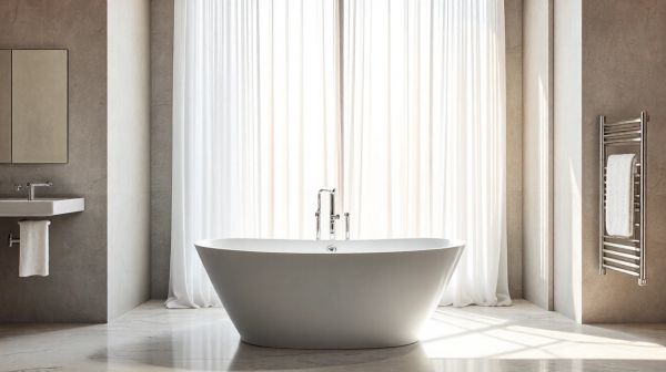 Top baignoires îlot pour un style de salle de bain moderne